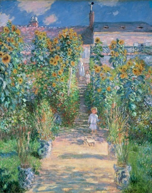 クロード　モネ　ヴェトゥイユの画家の庭.jpg