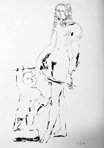 s500_Venus and Cupid,after Cranach Ⅲ_Pablo Picasso.jpg